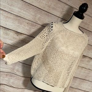 Billabong beige sweater size L